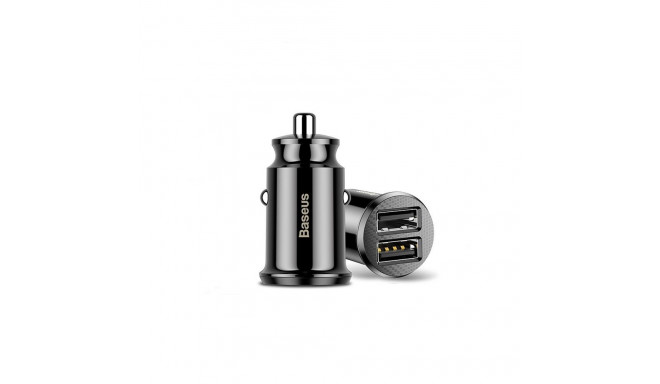 Baseus car charger Grain 2x USB 3,1A black