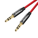 Baseus Yiven audio cable 3,5 mm - 3,5 mm (mini-jack) 1,5 m red-black M30