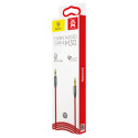 Baseus Yiven audio cable 3,5 mm - 3,5 mm (mini-jack) 1,5 m red-black M30