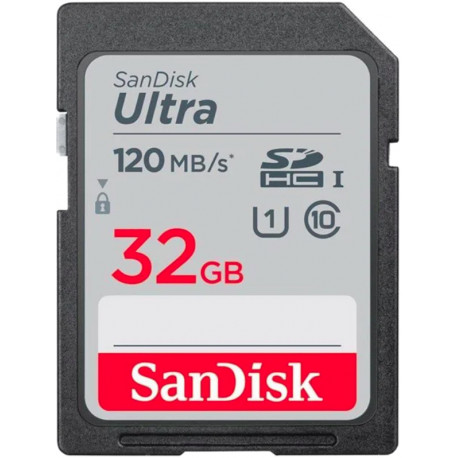 Sandisk mälukaart SDHC 32GB Ultra 120MB/s UHS-I