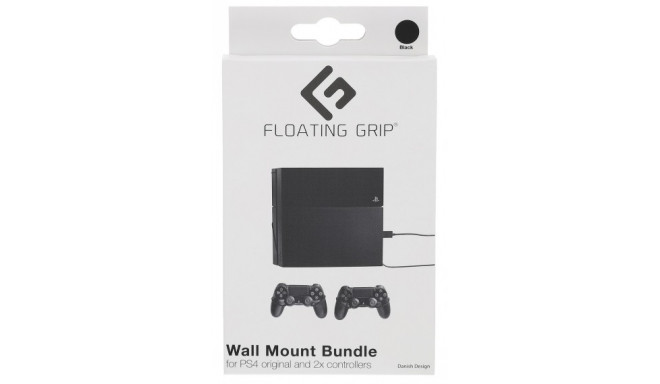 FLOATING GRIP - PS4 ORIGINAL WALL MOUNT - BUNDLE