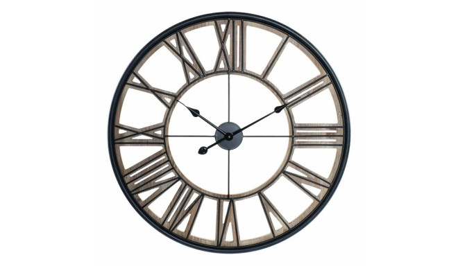 Wall Clock Dekodonia Metal MDF Wood (70 x 5 x 70 cm)