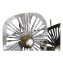 Wall Decoration Dekodonia Metal Modern Flowers
