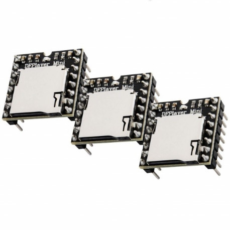 Electronic module Mini MP3 Player DFPlayer Arduino (3 pcs) (Refurbished A+)