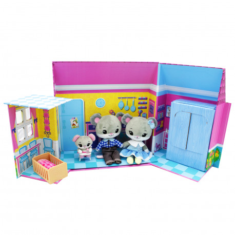 BEVERLY HILLS TEDDY BEAR TINY TUKKINS Набор "Семейный Дом"