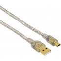 Hama cable USB - miniUSB 0.75m