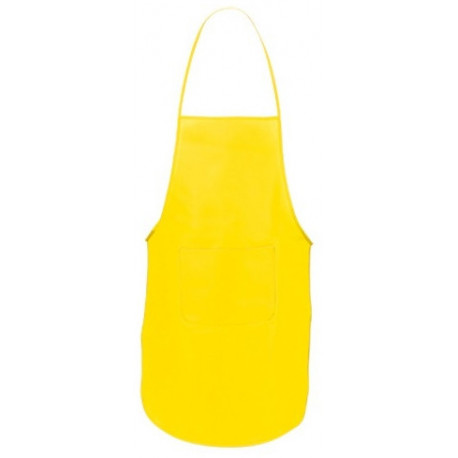 Apron with pocket 50x73cm 144168, yellow