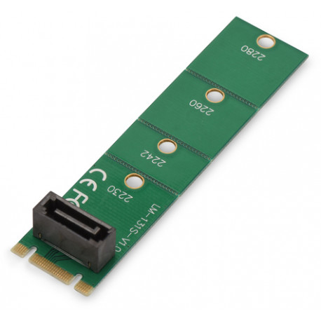 Digitus adapterkaart PCI Express NGFF (M.2) - SATA III (DS-33153)