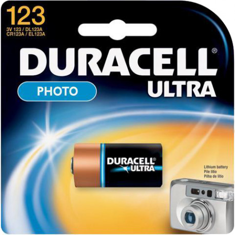 Duracell patarei Ultra CR123A/1B