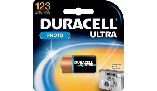 Duracell battery Ultra CR123A/1B