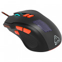 Wired Gaming Mouse with 8 programmable buttons, sunplus optical 6651 sensor, 4 levels of DPI default