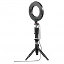 Hama SpotLight Work Area 67 LED Ring Light for Smartphone