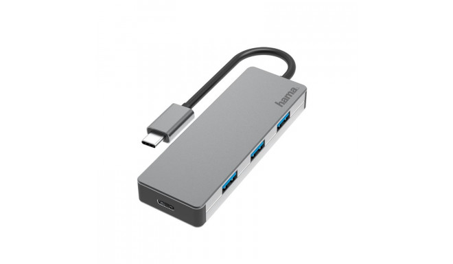 USB jagaja Hama USB-C 4 pesa USB 3.2 Gen 2