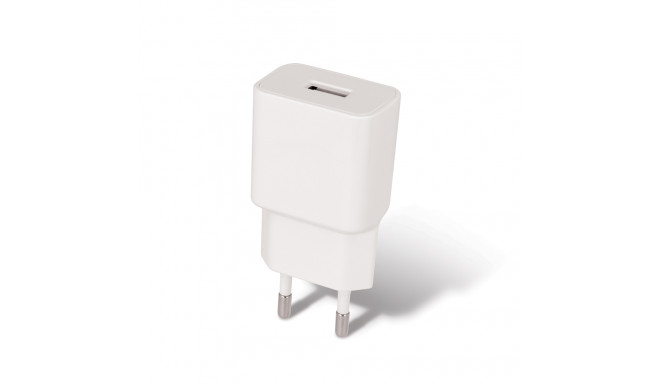 Maxlife MXTC-01 charger 1x USB 2.1A white + Lightning cable
