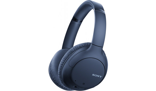 Sony беспроводные наушники + микрофон headset WH-CH710N, blue