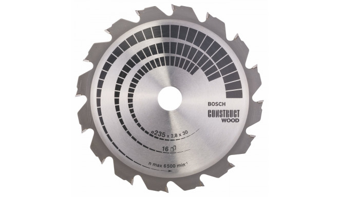 Bosch Circular Saw Blade Construct 235x30