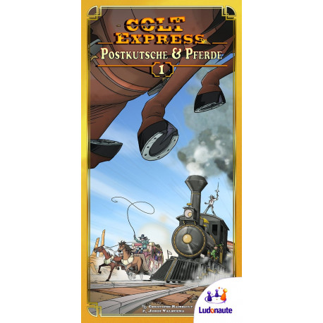 Asmodee board game Colt Express Stagecoaches and Horse DE (217672)