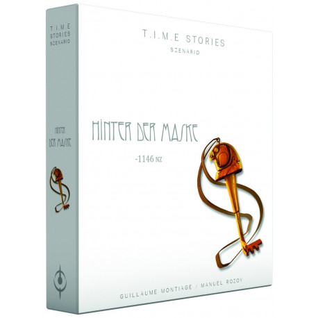 Asmodee lauamäng T.I.M.E Stories Behind the Mask DE (000003)