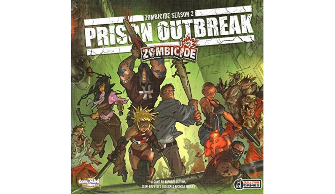 Asmodee lauamäng Zombicide Prison Outbreak (Part2) In German