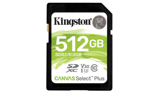 Memory card SD 512GB Canvas Select Plus