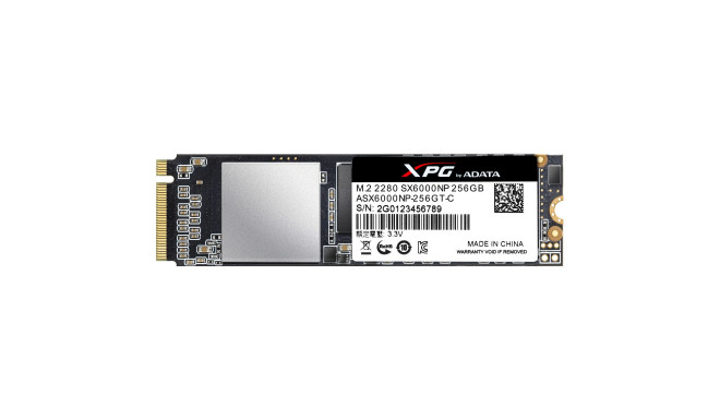Adata SSD 256GB XPG SX6000 M.2 NVME PCIe Gen3x4
