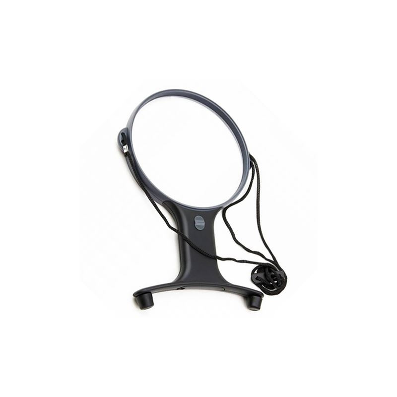 Carson MagniShine LED Lighted Hands-Free Magnifier- - 750668006776