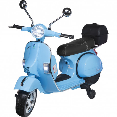 Actionbikes Vespa PX 150 blue Kids Electric Scooter