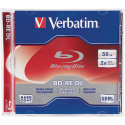 Verbatim BD-RE DL 50GB 2x в коробке