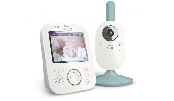 (V) Akcija! Philips Avent Baby monitor Digitālā video mazuļu uzraudzības ierīce ar 3,5 collu krāsu e
