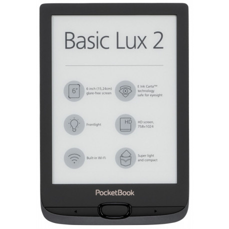 PocketBook Basic Lux 2 6" 8GB, must