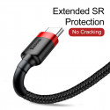 Baseus Cafule cable USB - USB-C 0,5 m 3A red-black