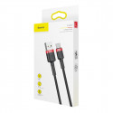 Baseus Cafule cable USB - USB-C 0,5 m 3A red-black