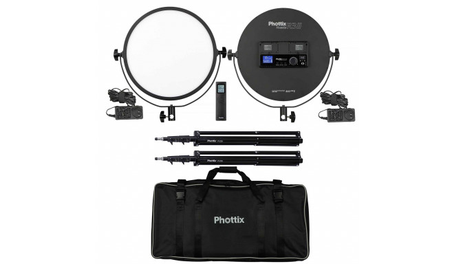 Phottix Nuada R3 II Video LED Twin Kit Set | Teams Studio