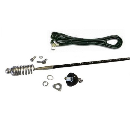 NEW DELTA 27-M-95 antenn 950mm, stats. alus, 4m kaabel FME-pistik SIRIO