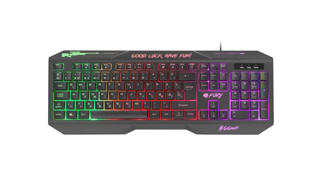 GAMING KEYBOARD FURY HELLFIRE 2 HU LAYOUT BACKLIGHT