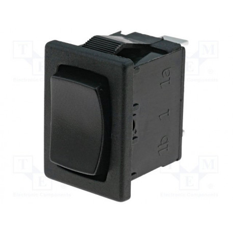 Switronic D-KWS22 ROCKER lüliti, must