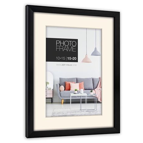 Zep pildiraam NP23B Edison 15x20/20x30cm, must