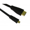 Sbox kaabel HDMI - Micro HDMI 1.4 M/M 2m