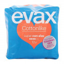 Super Sanitārie Ieliktnīši Ar Spārniņiem Cotton Like Evax (12 uds)