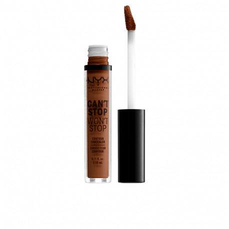 NYX PROFESSIONAL MAKE UP CAN'T STOP WON'T STOP contour concealer #mocha