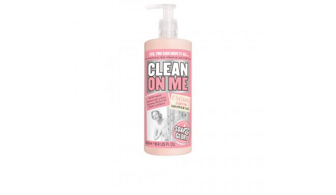 SOAP & GLORY CLEAN ON ME creamy clarifying gel de ducha 500 ml