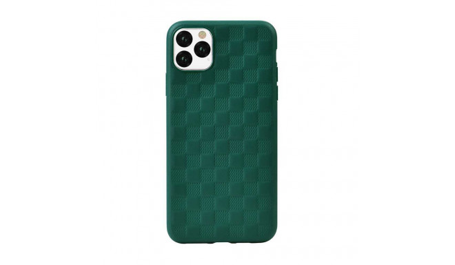 Devia Woven2 Pattern Design Soft Case iPhone 11 Pro green