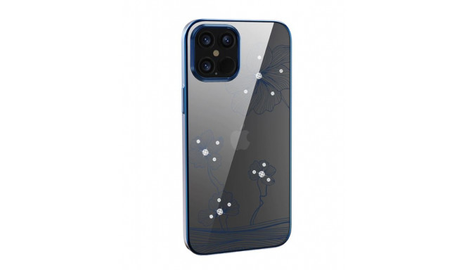 Devia Crystal Flora case iPhone 12 Pro Max blue