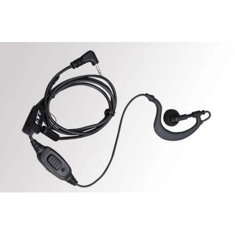 HYT EHS09 G-type earhanger earbud, in-line microphone and VOX