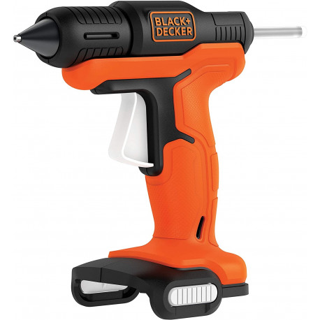 BLACK + DECKER cordless hot glue gun BDCGG12N (orange / black, without battery and charger)