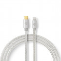 Nedis Apple Lightning kaabel 8-Pin isa - USB-C, 1.00m, Aluminium