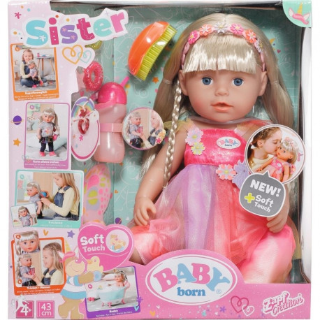 BABY BORN Soft Touch Unicorn Sister