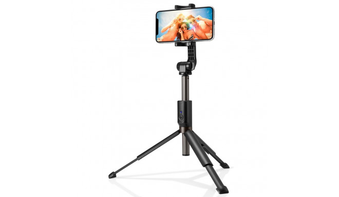 SPIGEN S540W BLUETOOTH SELFIE STICK TRIPOD BLACK