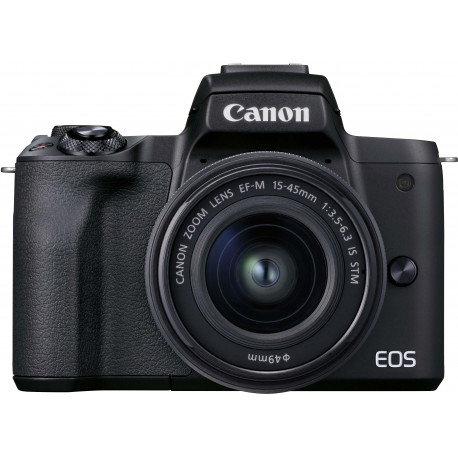 Canon EOS M50 Mark II + EF-M 15-45 мм, черный