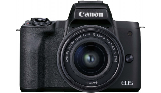 Canon EOS M50 Mark II + EF-M 15-45 mm, black
